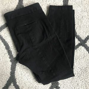GAP Ultra Skinny Black Dress Ankle Jeans/Pants